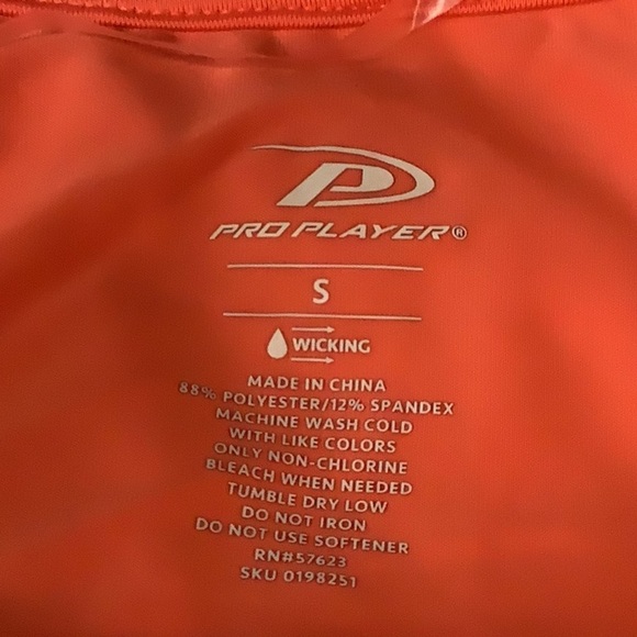Pro Player Size Small Coral Wicking Hooded Zip Jacket & Pants. New With Tags. - Picture 11 of 12